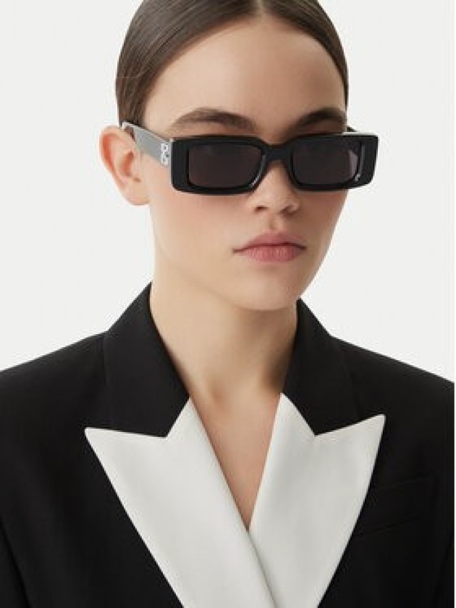 Off-White Okulary przeciwsłoneczne OERI127 Czarny