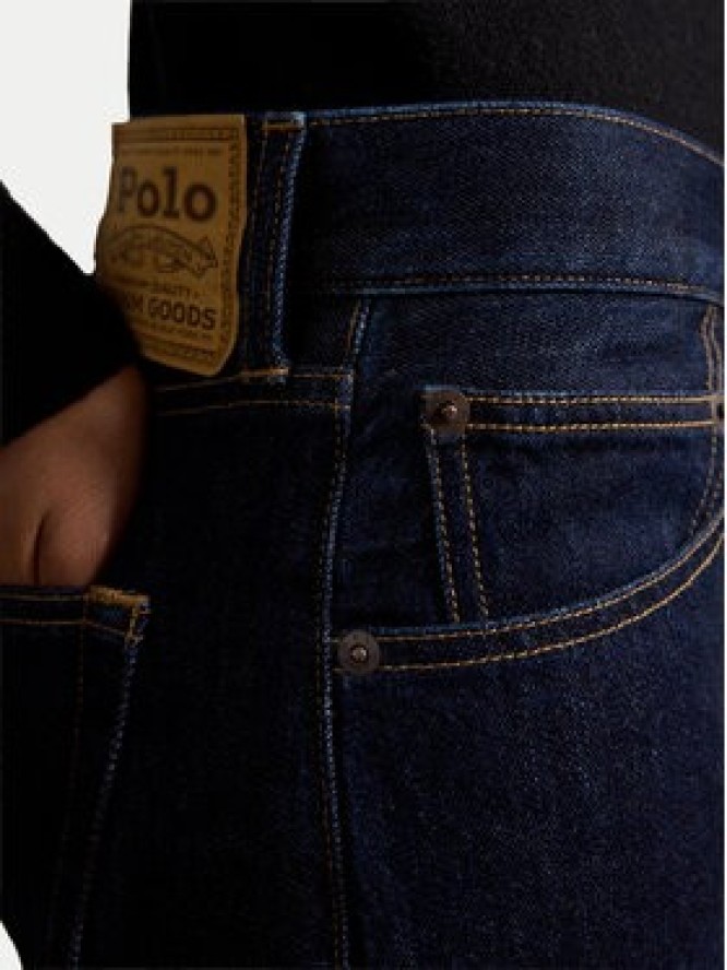 Polo Ralph Lauren Jeansy 211B17117001 Granatowy Regular Fit