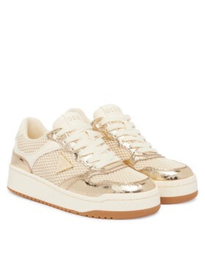 Guess Sneakersy FLJM14 LEL12 Złoty