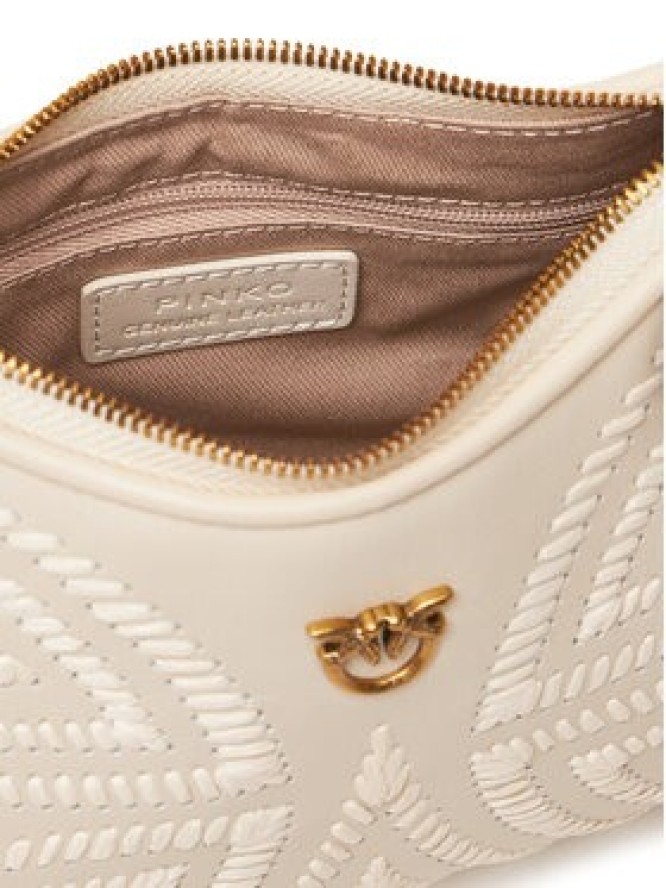 PINKO Torebka Half Moon Baby PE 25 PLTT 103538 A2C3 Écru