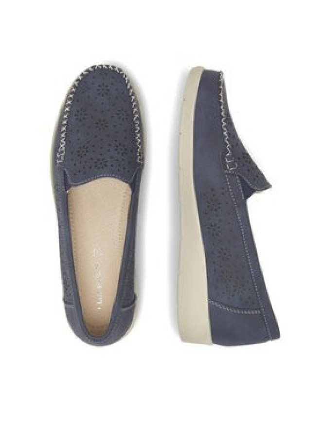 Clara Barson Mokasyny WSS21166-03 Granatowy