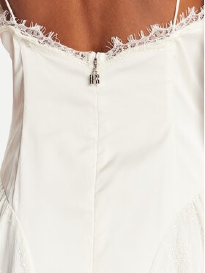 ROTATE Sukienka wieczorowa 113949857 Écru Regular Fit