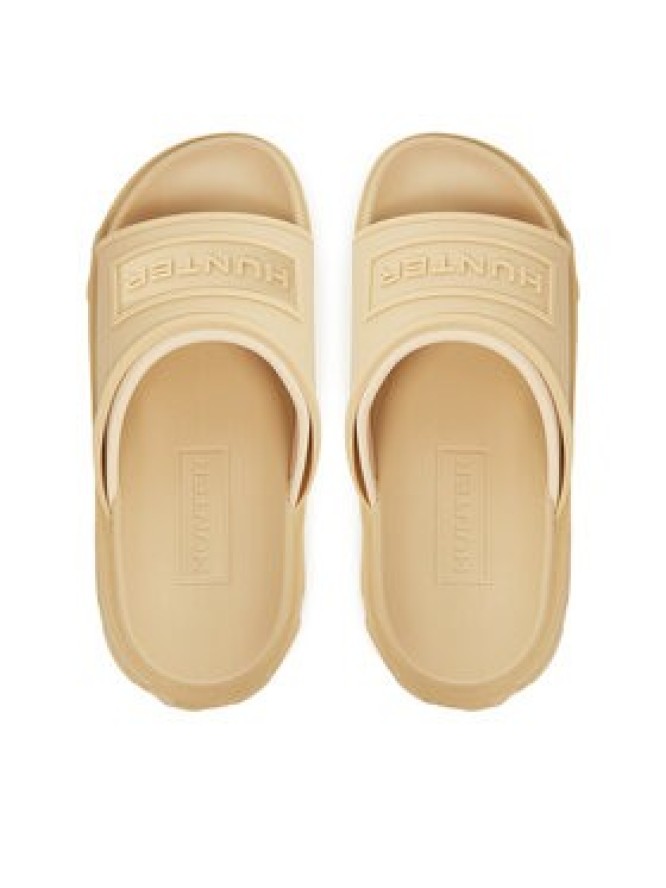 Hunter Klapki HFRU0007251 Beżowy