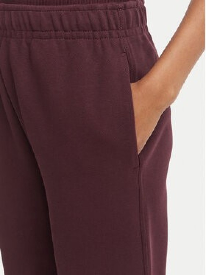 Lacoste Spodnie dresowe XF5244 Bordowy Regular Fit