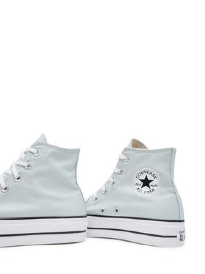 Converse Trampki Chuck Taylor All Star Lift Platform A11873C Błękitny
