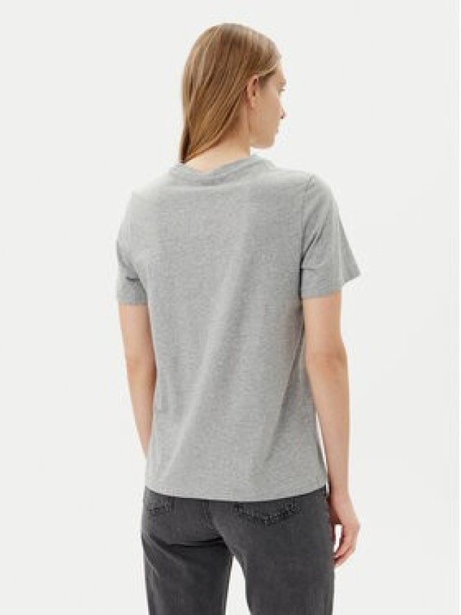 Pieces T-Shirt Maria 17155082 Szary Relaxed Fit