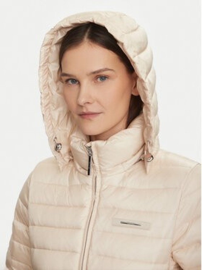 Calvin Klein Kurtka zimowa K20K207732 Beżowy Slim Fit