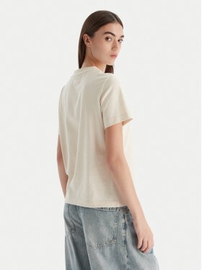 Calvin Klein Jeans T-Shirt Hero LV047B865G Beżowy Regular Fit