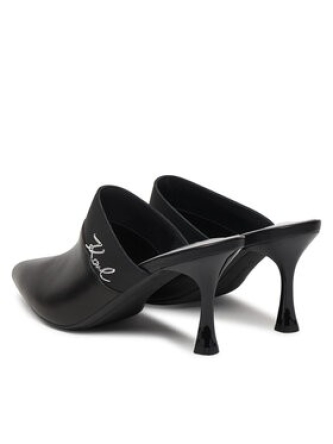 KARL LAGERFELD Klapki Sienna KL32701 Czarny