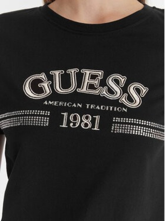 Guess T-Shirt V6RI16 I3Z14 Czarny Regular Fit