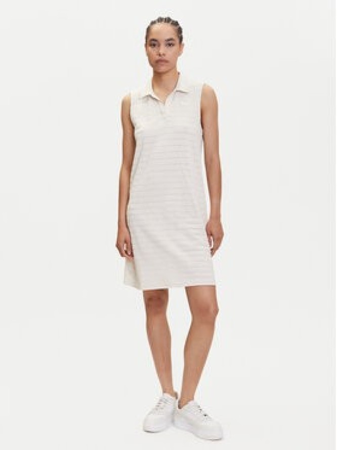 Puma Sukienka codzienna Ess Elevated 685029 Beżowy Relaxed Fit