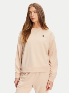 U.S. Polo Assn. Bluza WUP1492 Beżowy Regular Fit