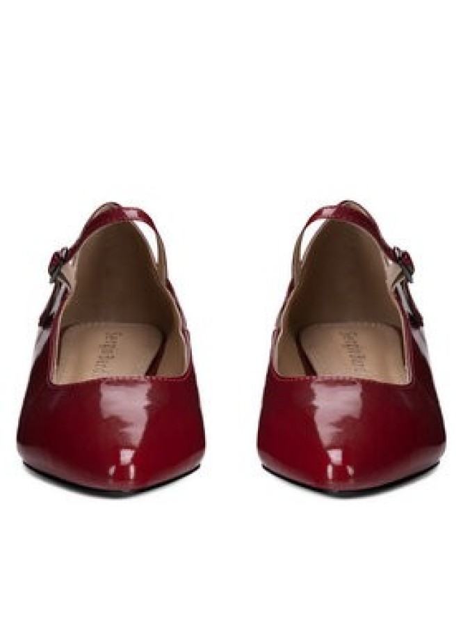 Sergio Bardi Czółenka WYL4033-1Z-SB Bordowy