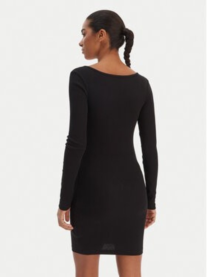 Guess Jeans Sukienka codzienna W5BK12 KA0H1 Czarny Slim Fit