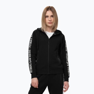 Bluza damska Pitbull Explory Tape Hooded Zip