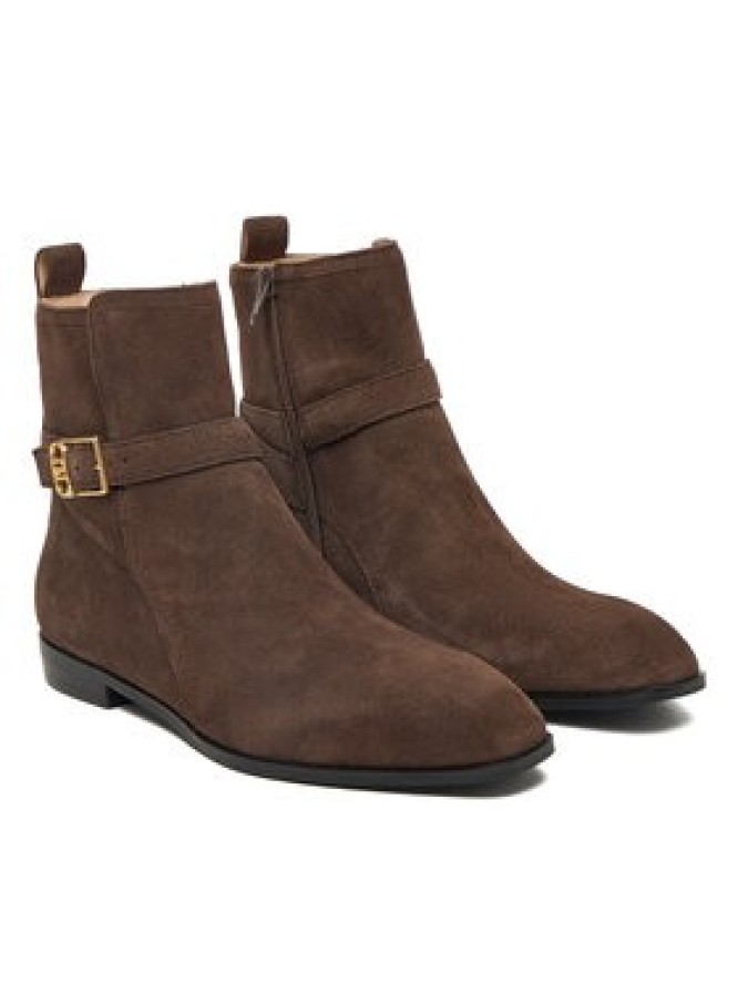 Liu Jo Botki Liz 01 SF5123 PX002 Brązowy