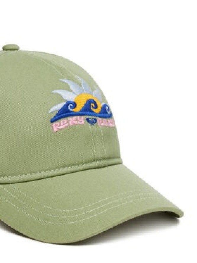 Roxy Czapka z daszkiem ERGHA03352 Zielony