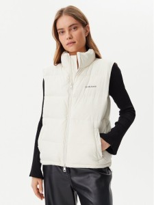 Guess Jeans Bezrękawnik W4BN59 WGII2 Écru Regular Fit