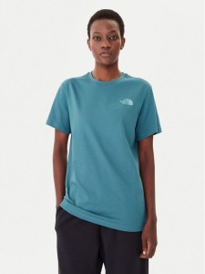 The North Face T-Shirt Redbox NF0A87NK Niebieski Relaxed Fit