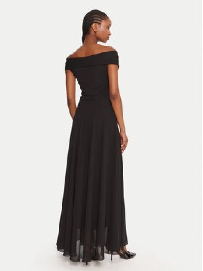 Rinascimento Sukienka wieczorowa CFC0125671003 Czarny Regular Fit