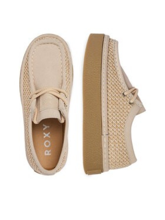 Roxy Półbuty CWBEOB-YB24A030-1 Beżowy