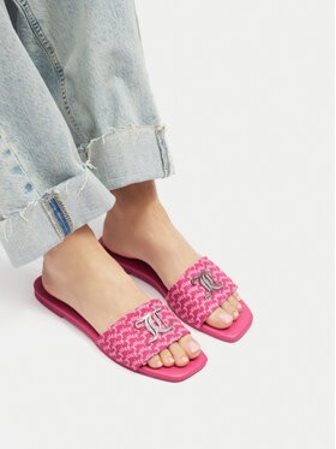 Juicy Couture Klapki HY24111-1 Różowy