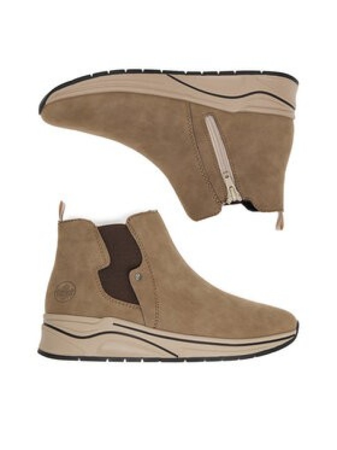 Rieker Botki CEO-N9561-64 Beżowy