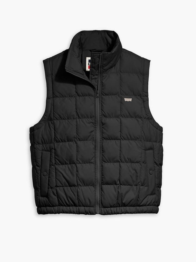 Levi's Kamizelka pikowana w kolorze czarnym rozmiar: M