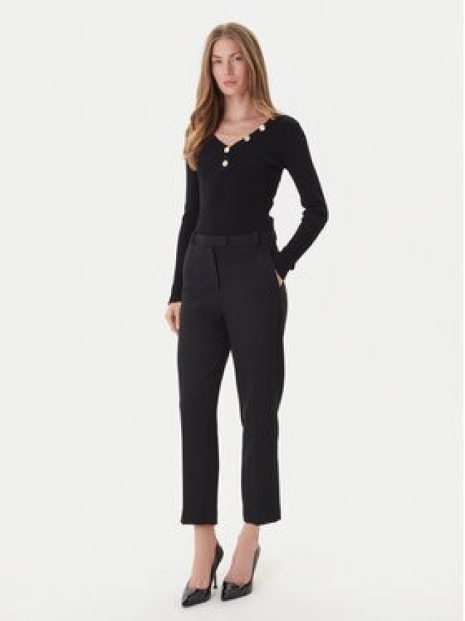 Morgan Sweter 201-MBANBI.N Czarny Slim Fit