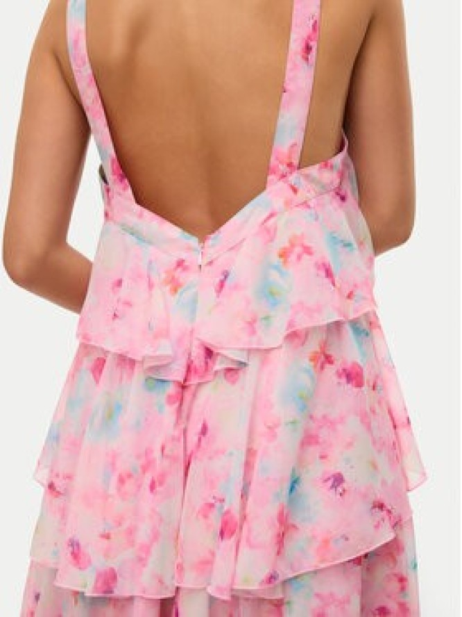 Vero Moda Sukienka wieczorowa Felicia 10295237 Różowy Slim Fit