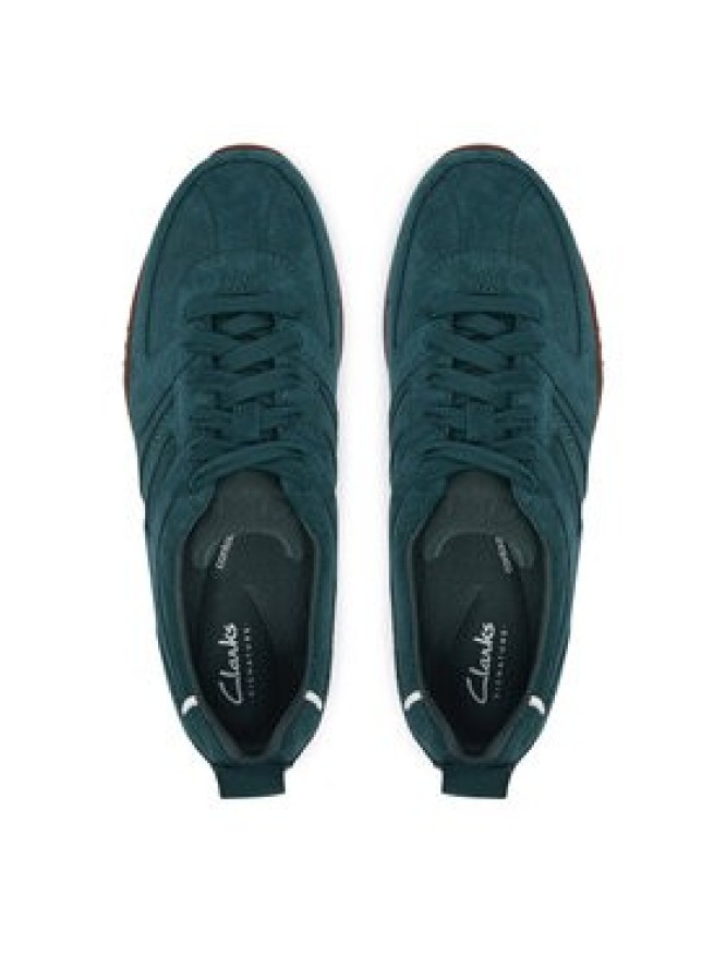 Clarks Sneakersy Meridor Lace 26327515 Granatowy