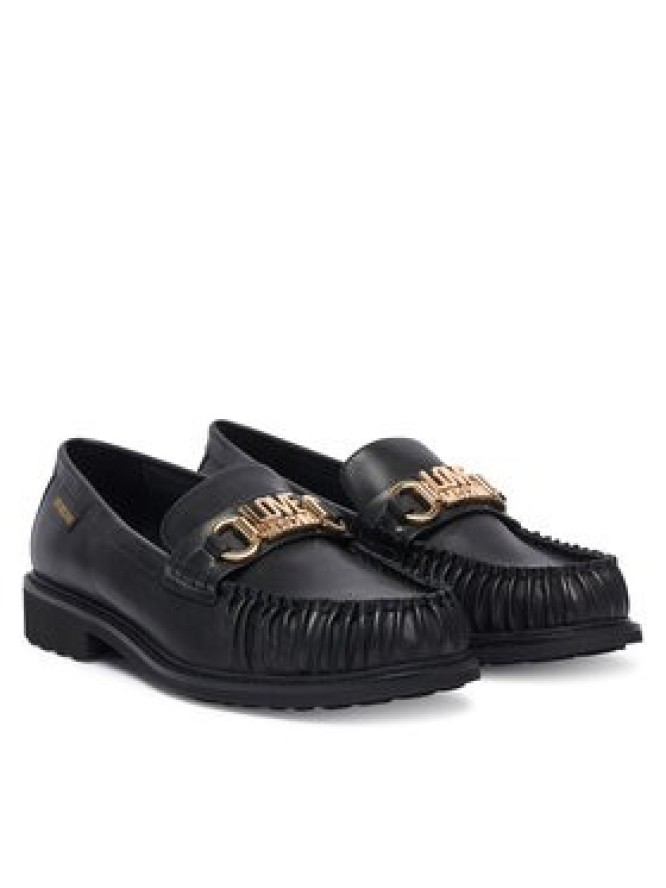 LOVE MOSCHINO Mokasyny JA10063G1PIA0000 Czarny