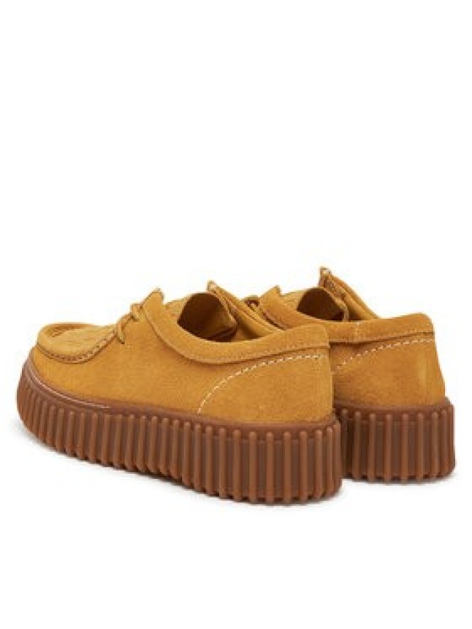 Clarks Półbuty Torhill Bee 26181188 Złoty