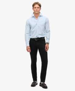 superdry Vintage Slim Jeans z bawełny organicznej Venom Washed Black
