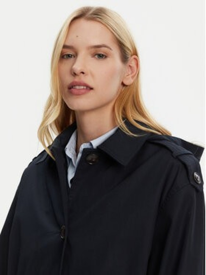 Tommy Hilfiger Parka Essential WW0WW43742 Granatowy Regular Fit