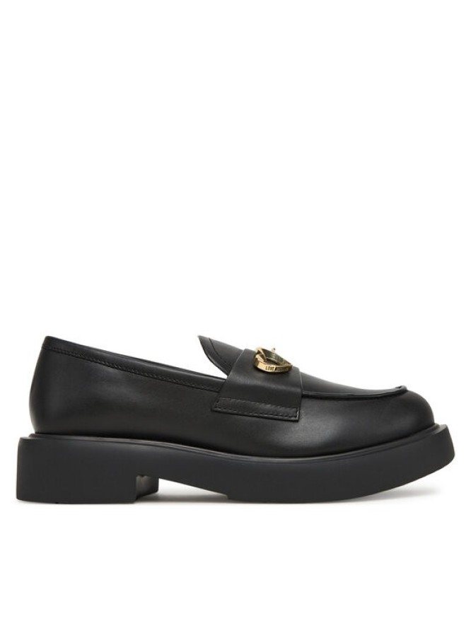 LOVE MOSCHINO Loafersy JA10094G1NIA000038 Czarny