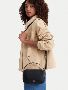 Calvin Klein Torebka Ck Hardware Camera Bag LV04F3678G Czarny