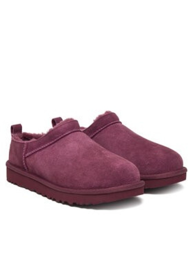 Ugg Śniegowce W Classic Micro 1173891 Bordowy