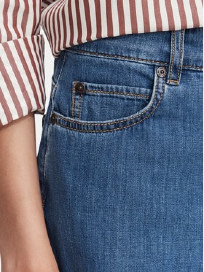 Weekend Max Mara Jeansy Vega 2625186021 Niebieski Wide Leg