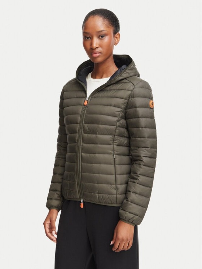 Save The Duck Kurtka przejściowa D33620W GIGA21 Zielony Regular Fit
