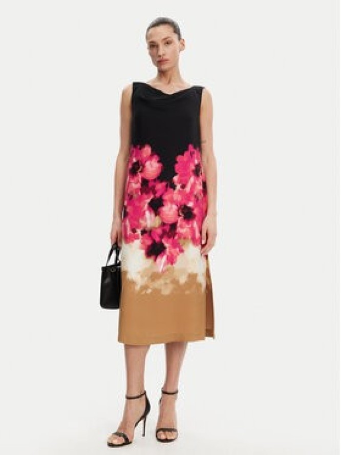 DKNY Sukienka koktajlowa DD4KH09C Czarny Regular Fit