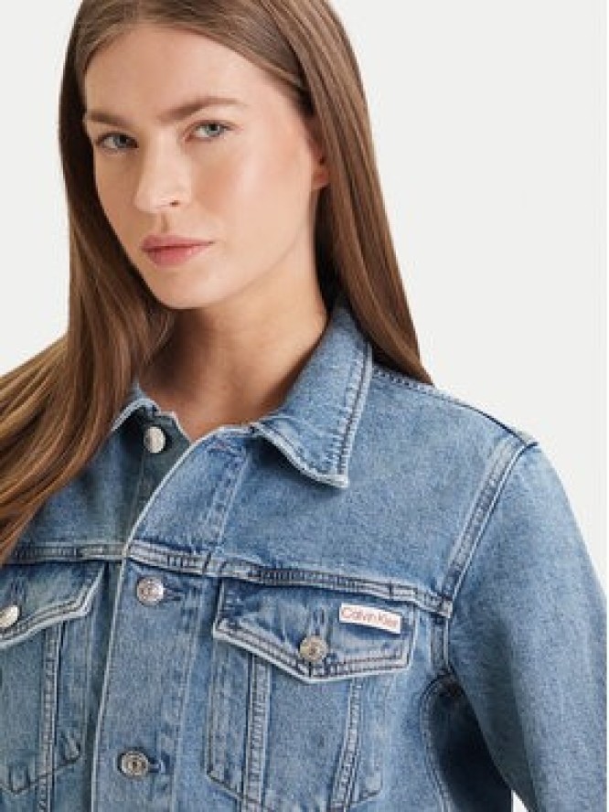 Calvin Klein Jeans Kurtka jeansowa Classic LV047E904G Niebieski Regular Fit