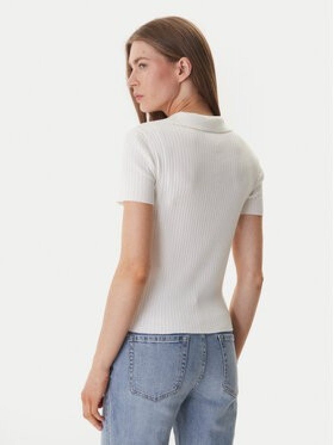 DKNY Sweter DJ6R0236 Écru Regular Fit