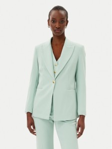 Maryley Marynarka 25EB187/M27/43SP Zielony Regular Fit