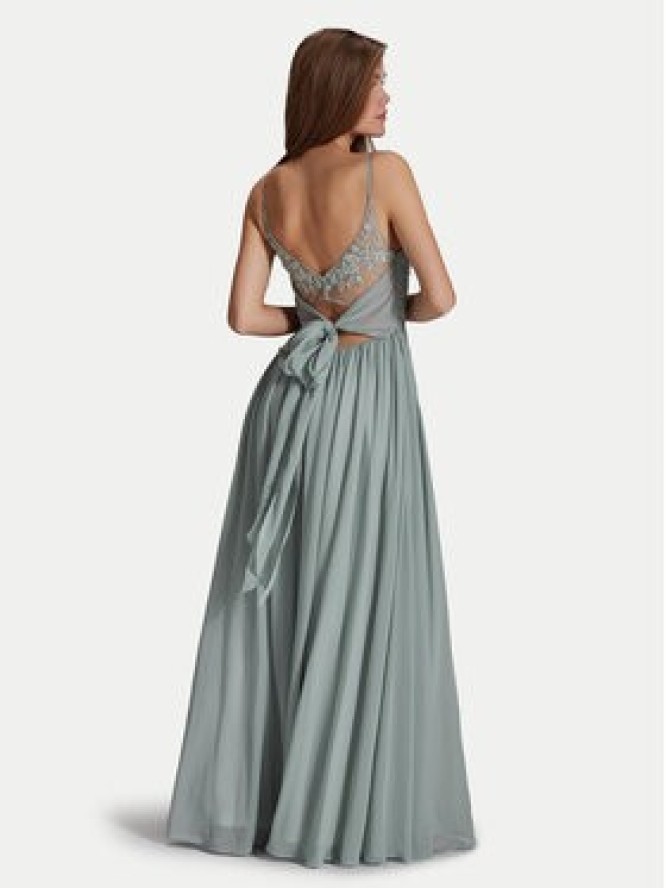 Hey Kyla Sukienka wieczorowa 5AI082HK Zielony Regular Fit