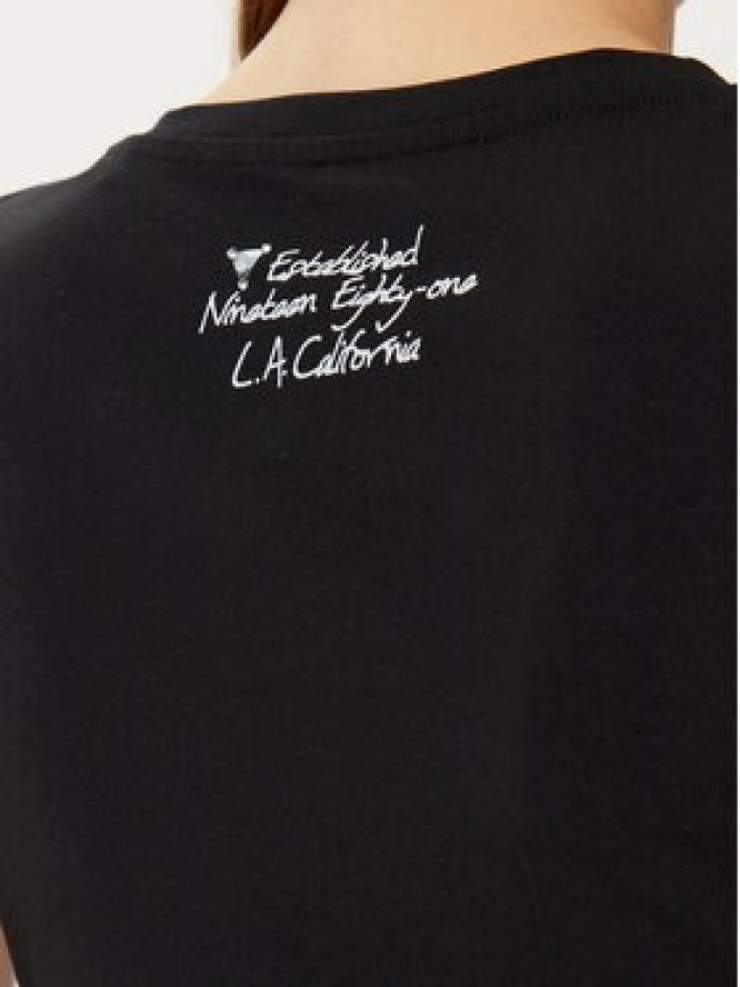 Guess T-Shirt W5RI00 J1314 Czarny Regular Fit