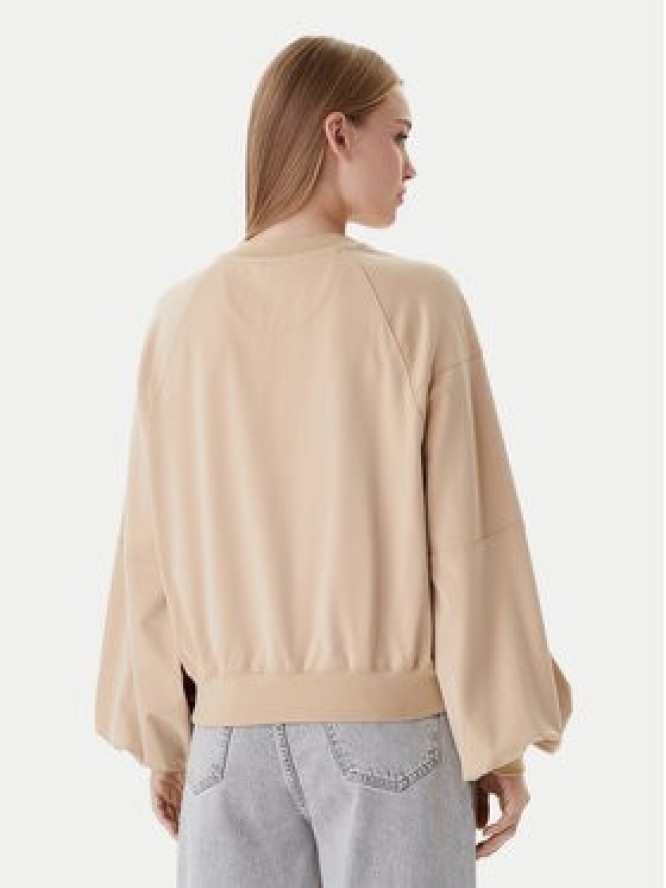 Guess Bluza W6RQ13 KD332 Beżowy Regular Fit