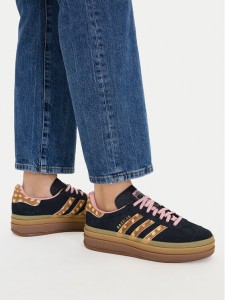 adidas Sneakersy Gazelle Bold KI7226 Czarny