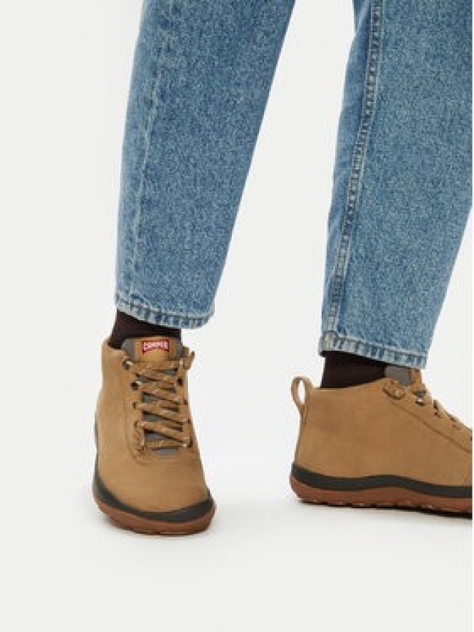 Camper Botki Peu Pista GORE-TEX K400481-021 Brązowy