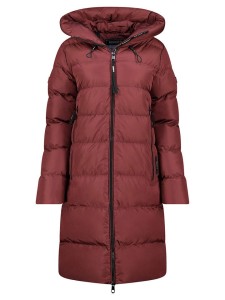 Geographical Norway Płaszcz zimowy "April" w kolorze bordowym rozmiar: L